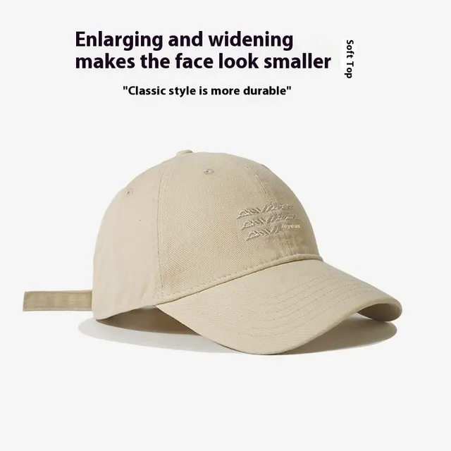 Retro Washed Brushed Sun proof Peaked Cap Beige - Shop at LoveMi