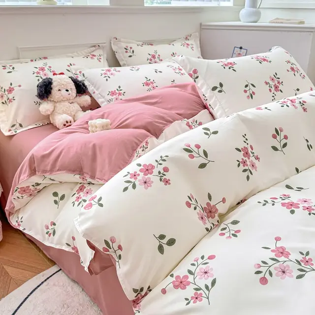 Household Pure Cotton Fashion Minimalist Bed Sheets Fascinated - Shop at LoveMi