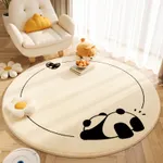 Lying Flat Panda Round