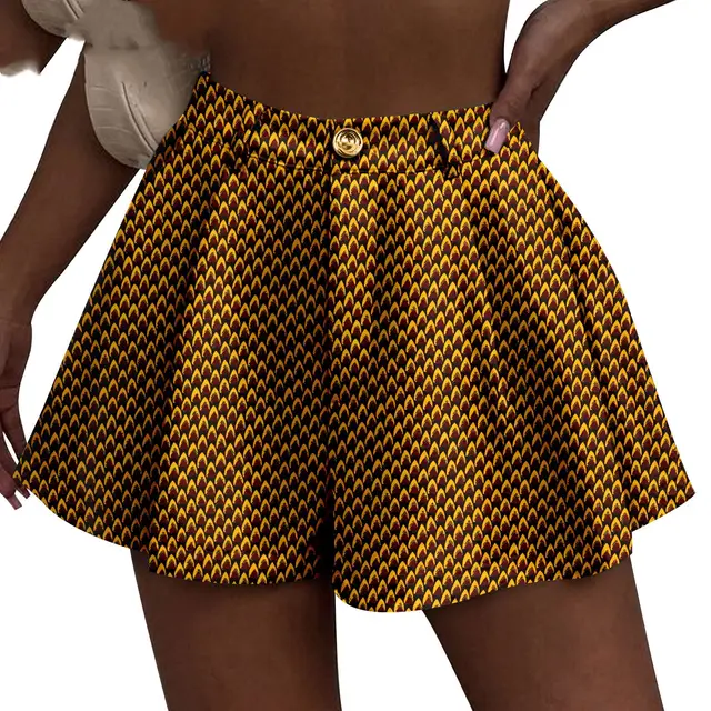 African Duplex Printing Batik Shorts 747 Style - Shop at LoveMi