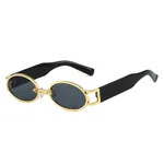 Gold Frame Black Leg Gray