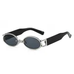 Silver Frame Black Leg Gray