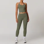 Vest Pants Light Army Green