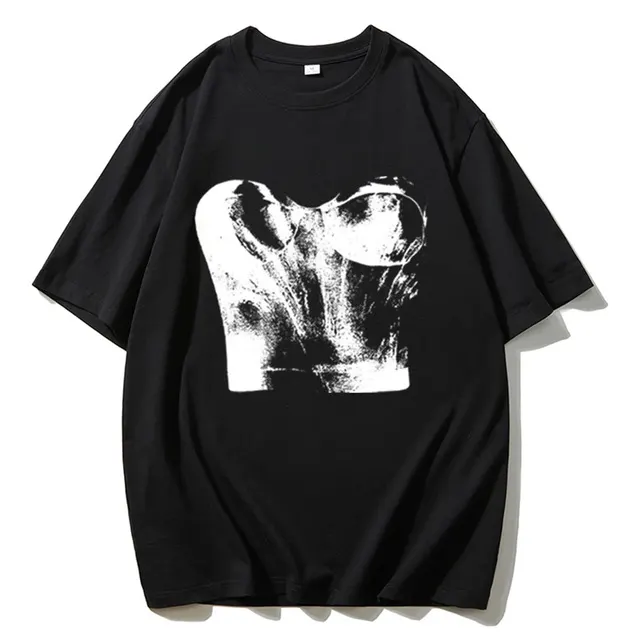 Women's Printed T shirt Summer Soft Short Black - Shop at LoveMi