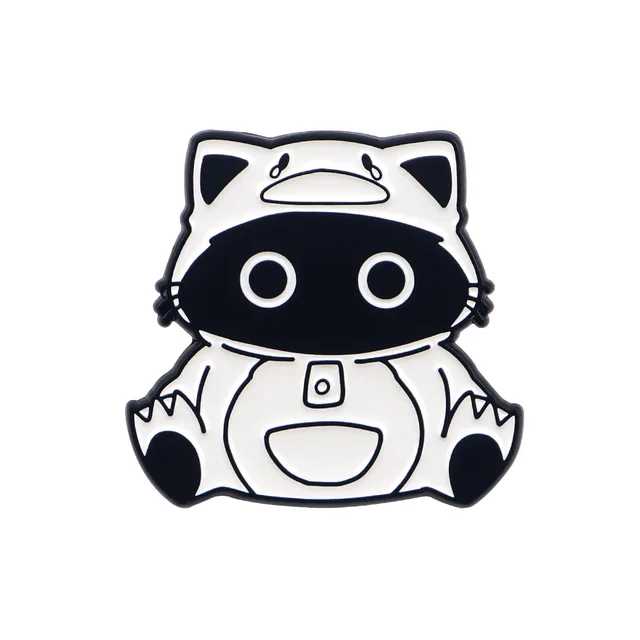 Creative Cartoon Cute Black Cat Alloy Brooch Nr4153 - Shop at LoveMi