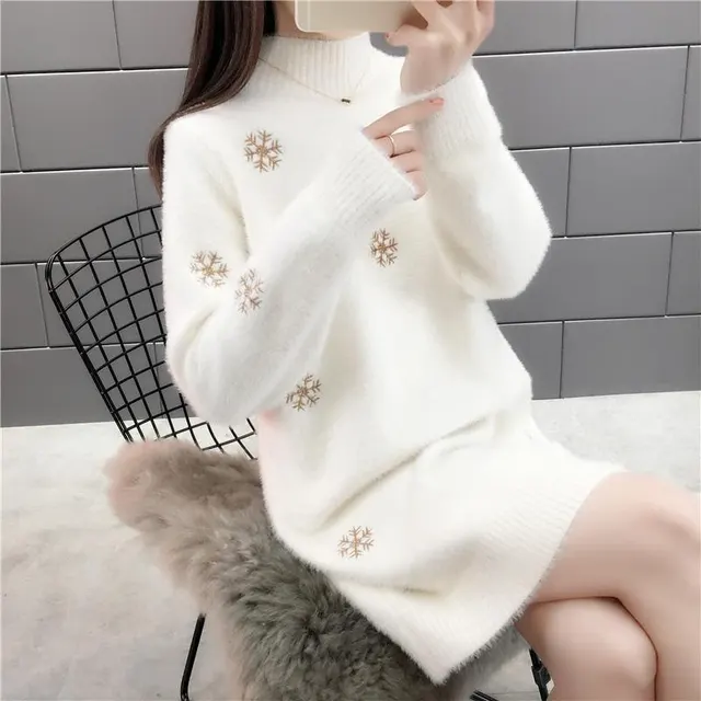 Inner Bottoming Shirt Women's Autumn And Winter Western Style White - Shop at LoveMi