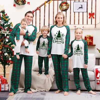 Christmas Parent child Pajamas Suit Printed Homewear Jjf106230Color Dad 3Xl - Shop at LoveMi