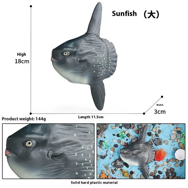Simulation Marine Animal Model Children's Cognitive Toy M3067 Tipper Large - Shop at LoveMi