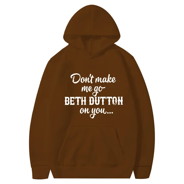 Letter Women's Long Sleeved Shirt Brown - Shop at LoveMi