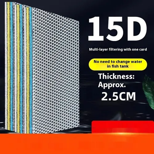 Fish Tank Filter Cotton Special Filter Super Water Purification Biochemical Sponge Purification Thickening Filtration 30X40Cm - Shop at LoveMi