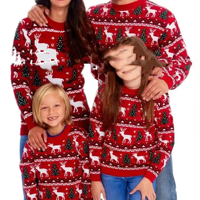 Christmas Printed Raglan Long Sleeve Women's Sweater 18Style - Shop at LoveMi