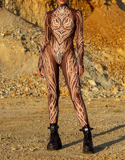 3D Digital Printing One piece Play Costume Vv910 L - Shop at LoveMi