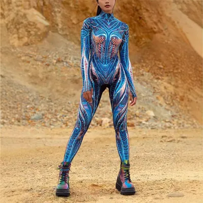 3D Digital Printing One piece Play Costume Vv915 2Xl - Shop at LoveMi