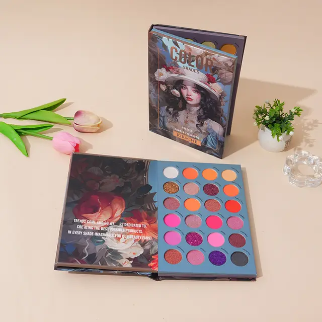 72 color Eyeshadow Book Cross border Eyeshadow Long lasting Makeup Does Not Fade Exotic - Shop at LoveMi