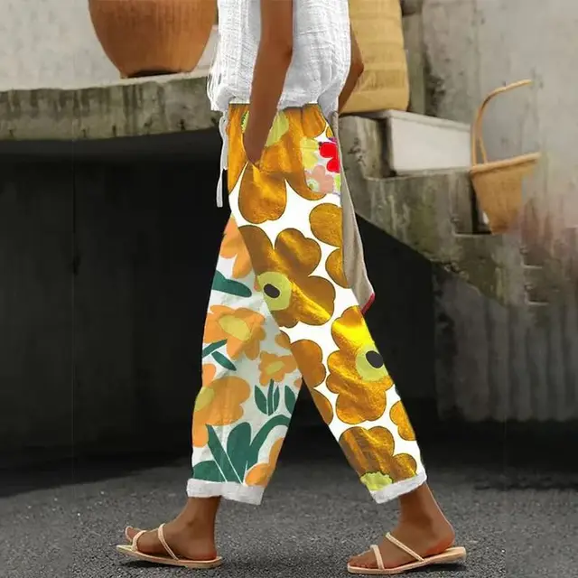 New Casual 3D Digital Printing Drawstring Trousers 36 Models - Shop at LoveMi