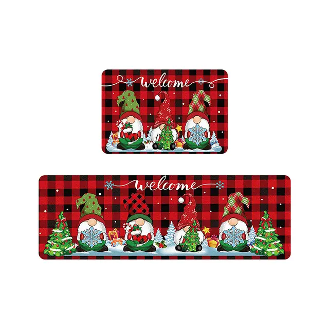 Festive Christmas Decorative Door Mat Doorway Foot Mat Style 1 - Shop at LoveMi