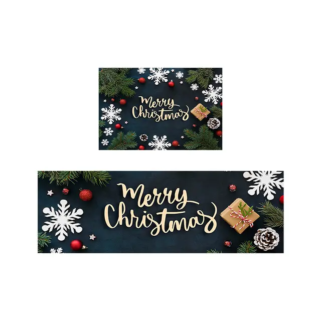 Festive Christmas Decorative Door Mat Doorway Foot Mat Style 13 - Shop at LoveMi
