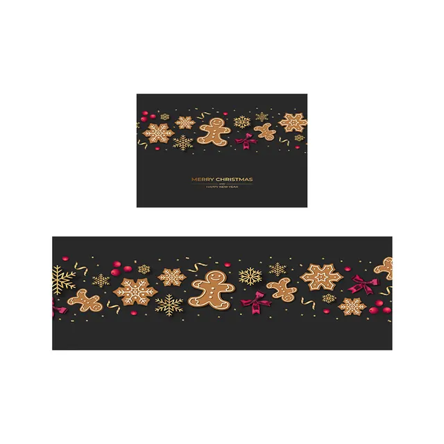 Festive Christmas Decorative Door Mat Doorway Foot Mat Style 2 - Shop at LoveMi
