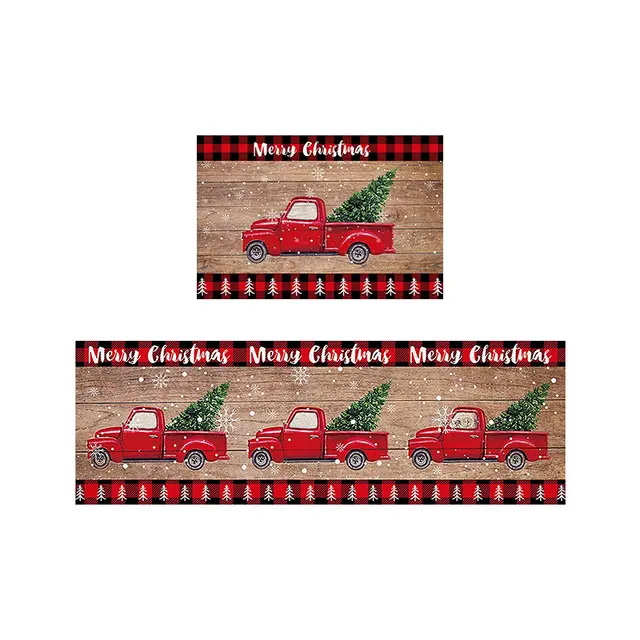 Festive Christmas Decorative Door Mat Doorway Foot Mat Style 3 - Shop at LoveMi