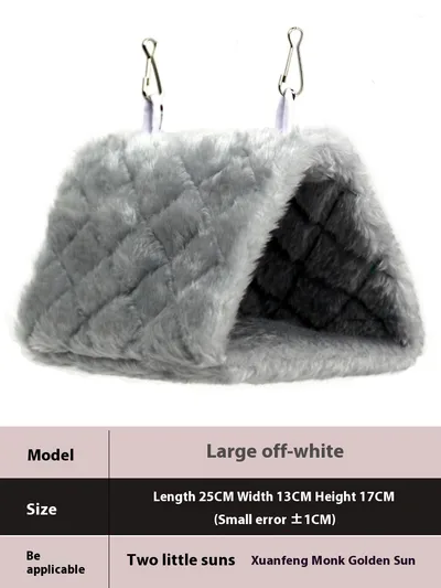 Four Seasons Universal Thermal Insulation Bird's Nest Hammock Gray White Large Size - Shop at LoveMi