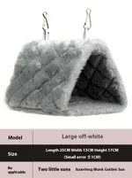 Four Seasons Universal Thermal Insulation Bird's Nest Hammock - Gray White Large Size - View 1