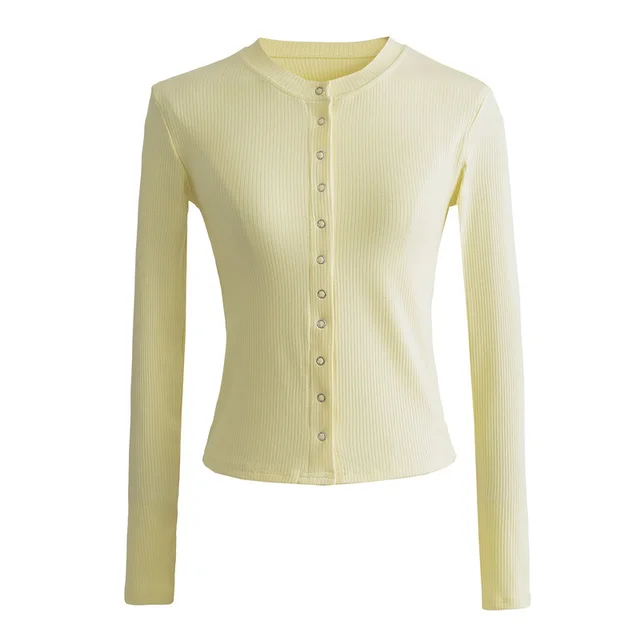 Retro Loose Letters Floral Print Long Sleeve Pullover Yellow - Shop at LoveMi