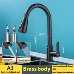 A3 Brass Black