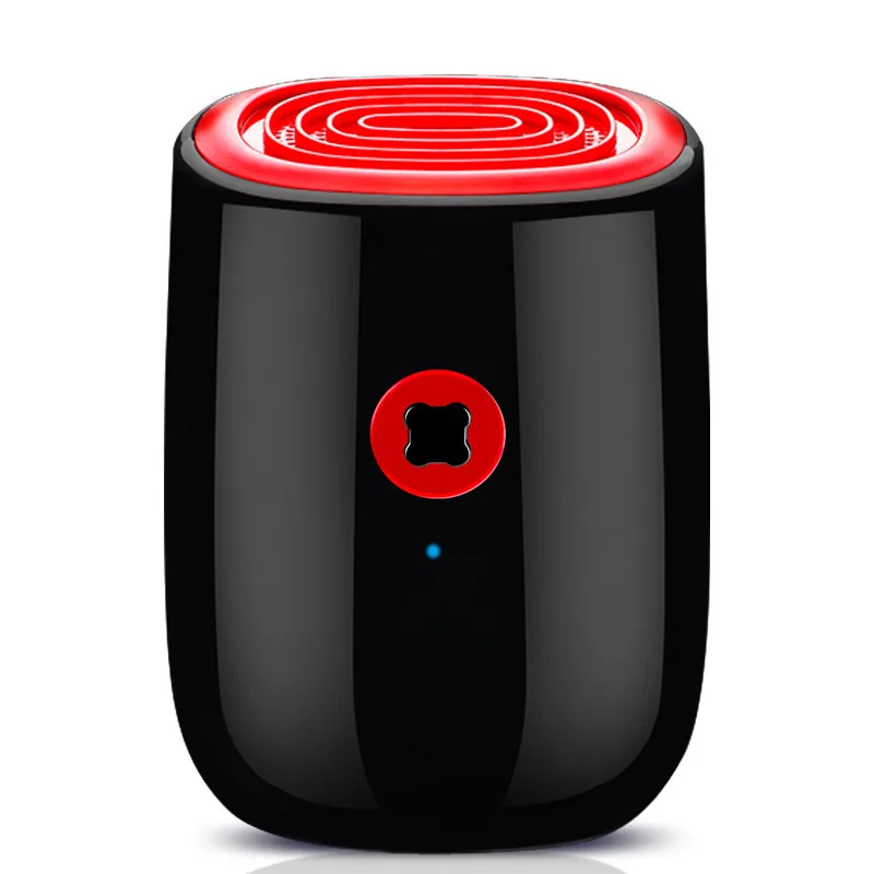 Household Mini Dehumidifier Dry And Wet Back To Nantian - Black And Red