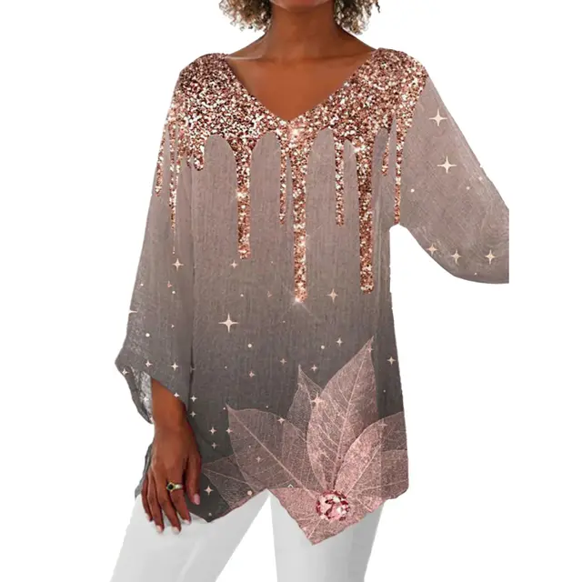 New Casual Loose Retro Top For Women T13 - Shop at LoveMi
