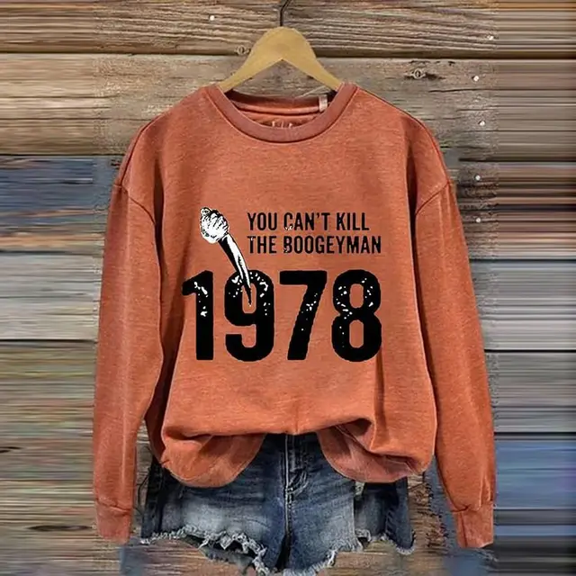 Personalized Women's Sweater Pumpkin Bow Printed Round Neck Rnst2482903 - Shop at LoveMi