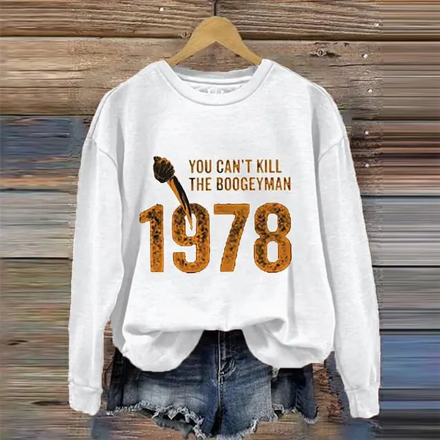 Personalized Women's Sweater Pumpkin Bow Printed Round Neck Rnst2482905 - Shop at LoveMi