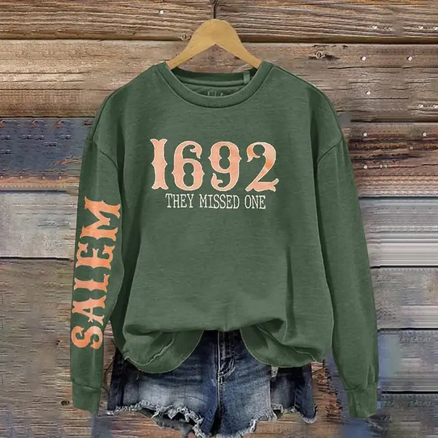 Personalized Women's Sweater Pumpkin Bow Printed Round Neck Wst82306 - Shop at LoveMi