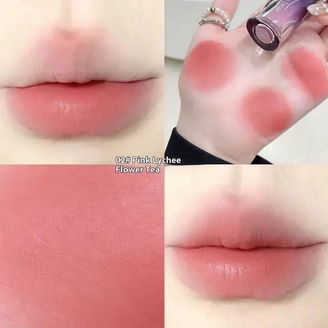 Soft And Silky Matte Lip Gloss Matte Finish 02 Pink Scented Tea - Shop at LoveMi