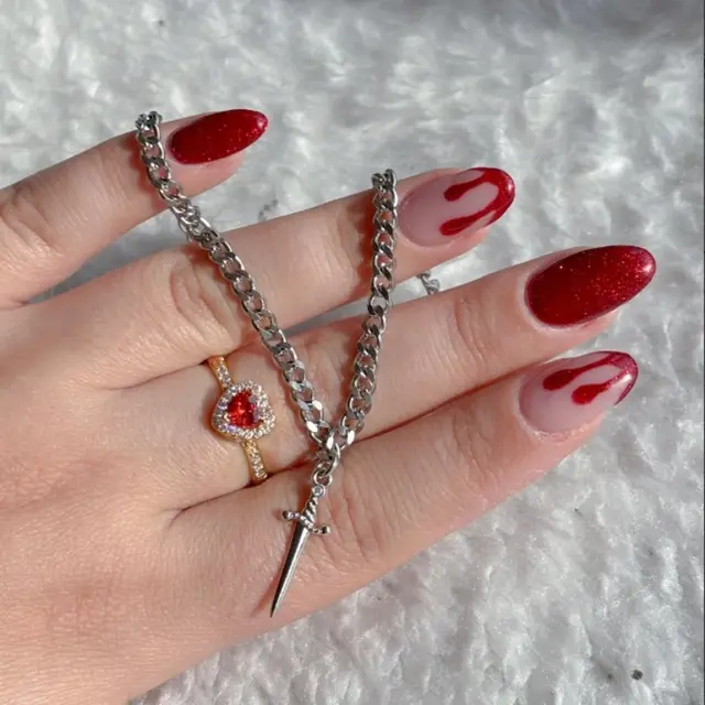New One stroke Couple Ring Bracelet Suit Golden Suit - Shop at LoveMi