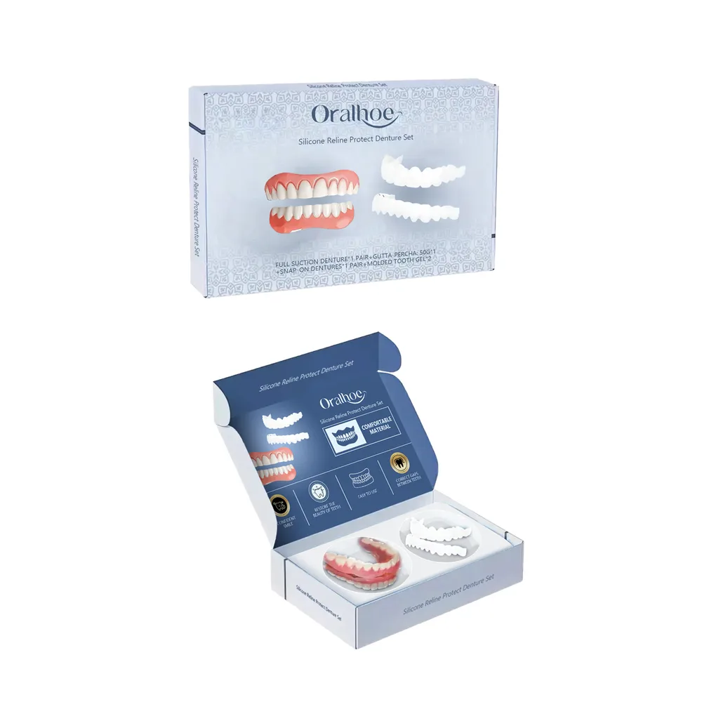 Dentures Modification Beautiful Tooth Suit Beauty Improvement Full Suction Dentures Suit - Shop at LoveMi