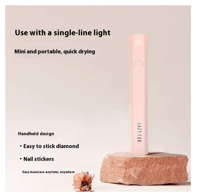 Solid State Nail Tip Large Capacity Super Strong Adhesive Durable And Firm Handheld Lamp - Shop at LoveMi