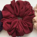 Big Head Bouquet Chiffon Large Intestine Ring Hair Ring - 14Color