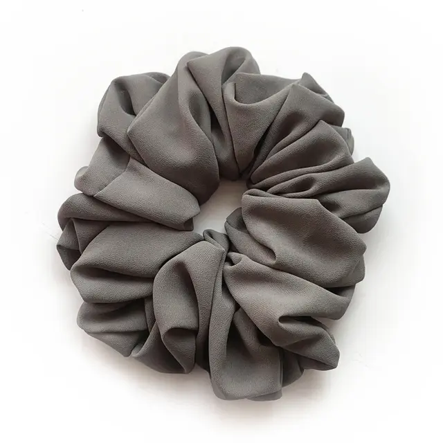 Big Head Bouquet Chiffon Large Intestine Ring Hair Ring 25Color - Shop at LoveMi