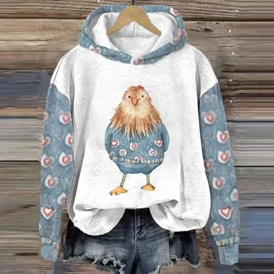 Women's Sweater 3D Digital Printing Animal Cat Oil Painting Pullover Hoodie 12Style 6Xl - Shop at LoveMi