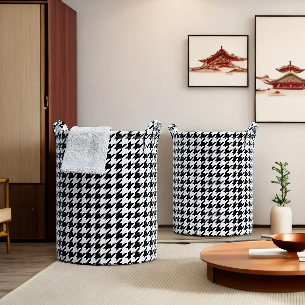 Foldable Laundry Bucket Basket Bathroom Storage - Extra Large 35X43Cm