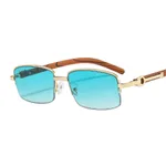 C4 Gold Frame Gradient Green