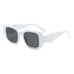White Frame Black And Gray