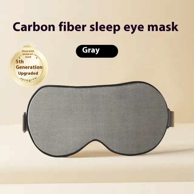 Sleep Blackout Goggles With Adjustable Breathability Gray - Shop at LoveMi