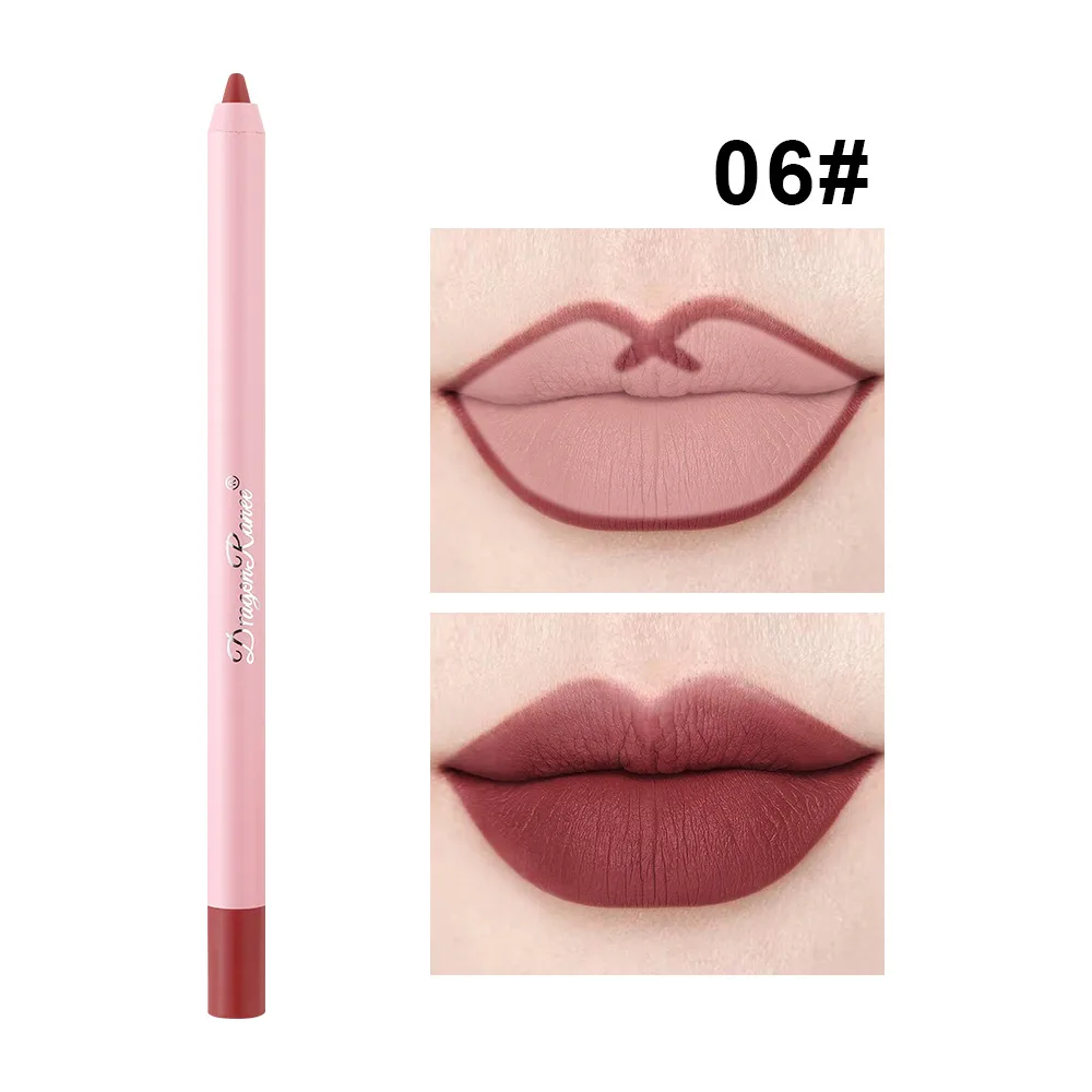 Lip Liner Waterproof Matte Finish Cameo Brown Hook Line Lip Lipstick Pen No 11 Single Lip Liner - Shop at LoveMi