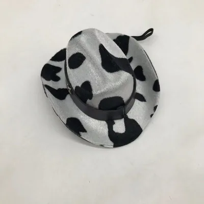 Cows Pattern Cat Hat Decoration Milk Grain - Shop at LoveMi