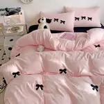 Bow Pink Black