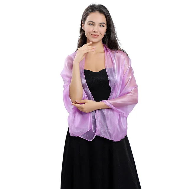 Evening Gown Ball Dinner Shawl Light And Elegant Violet - Shop at LoveMi