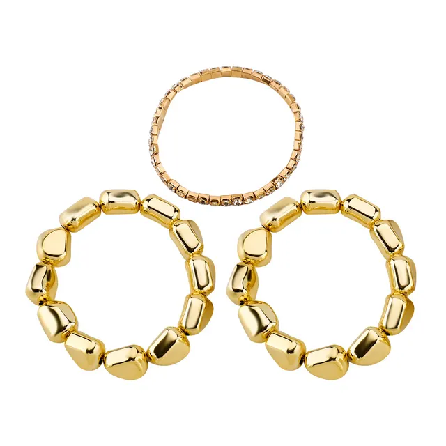 Niche Design Irregular Geometric Bracelet Gold - Shop at LoveMi