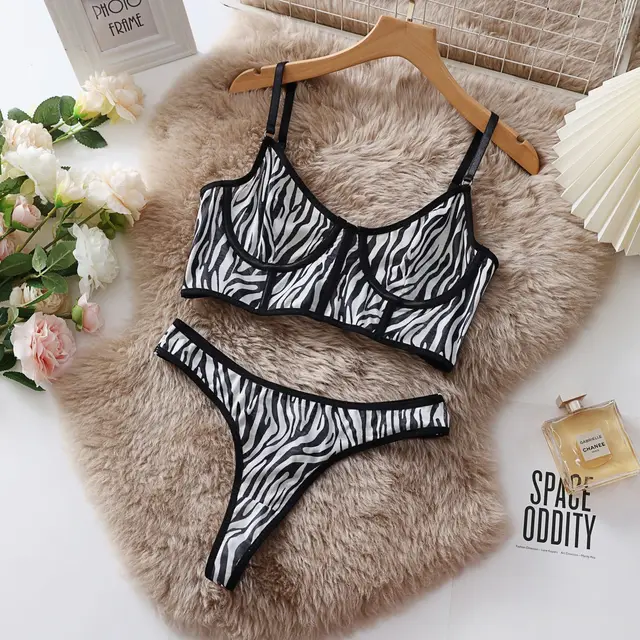 Women's Underwear 2 Piece Set See through Dress Silver - Shop at LoveMi