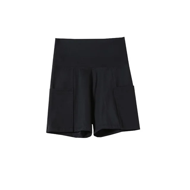 Women's Summer High Waist Belly contracting Safety Pants Advanced Black - Shop at LoveMi